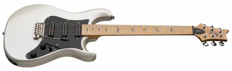 Prs Nf3 Se 3h Mini-humb. Trem Mn - White Pearl - Guitare Électrique Double Cut - Variation 1