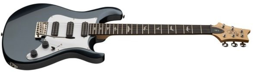 Prs Nf3 Se 3h Mini-humb. Trem Rw - Gun Metal Grey - Guitare Électrique Double Cut - Variation 1