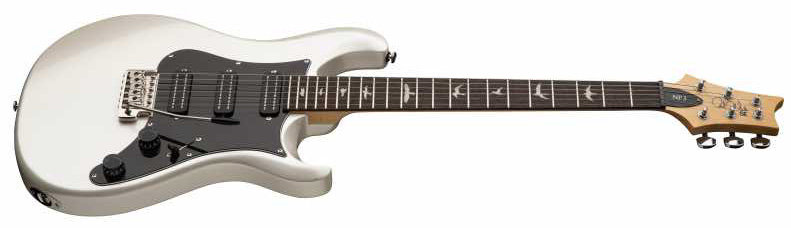 Prs Nf3 Se 3h Mini-humb. Trem Rw - Pearl White - Guitare Électrique Double Cut - Variation 1