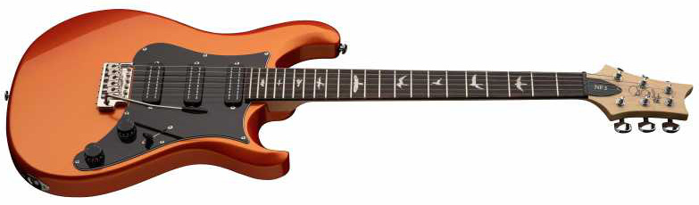 Prs Nf3 Se 3h Mini-humb. Trem Rw - Metallic Orange - Guitare Électrique Double Cut - Variation 1