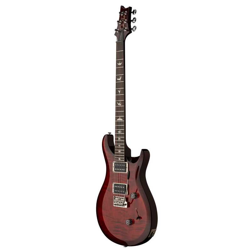 Prs S2 Custom 24 Usa 2024 Hh Trem Rw - Fire Red Burst - Guitare Électrique Double Cut - Variation 2