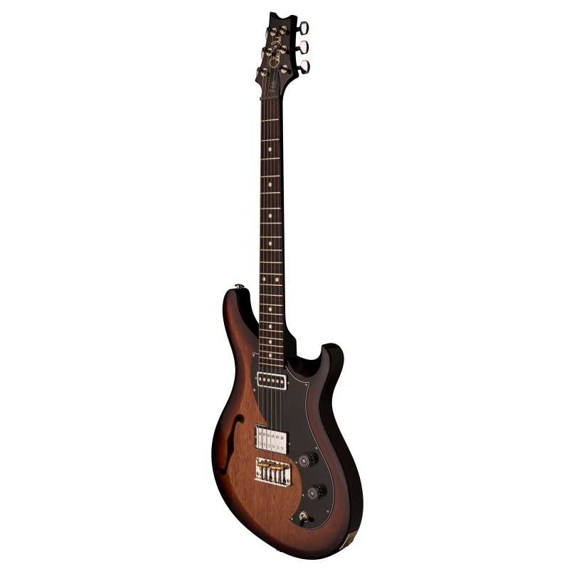 Prs S2 Vela Semihollow Usa 2024 2h Trem Rw - Mccarty Tobacco Sunburst - Guitare Électrique Double Cut - Variation 2