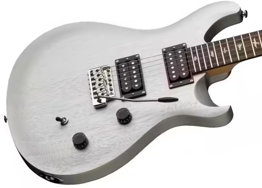 Prs Se Ce24 Standard Bolt-on 2h Trem Rw - Metallic Silver - Guitare Électrique Double Cut - Variation 2