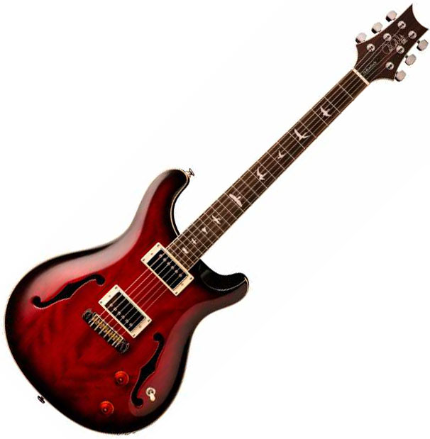 prs custom 24 se semi hollow