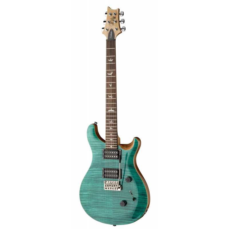 Prs Se Custom 24 2h Trem Eb - Turquoise - Guitare Électrique Double Cut - Variation 2