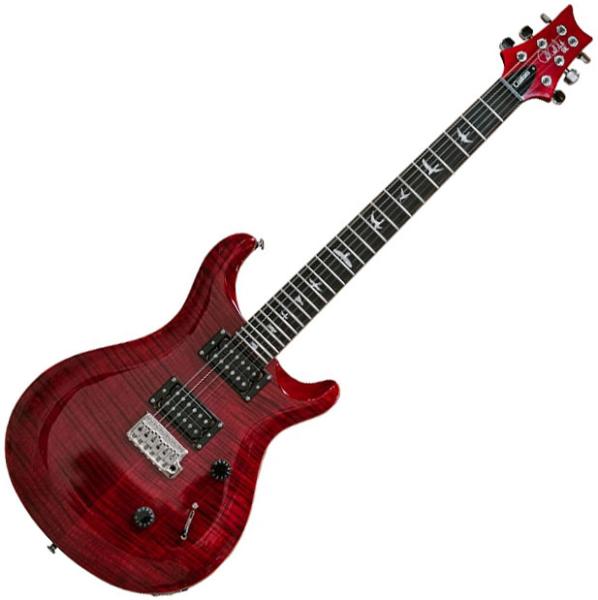 Prs SE Custom 24 Ltd - ruby red Double cut electric guitar