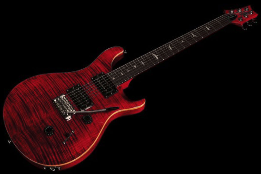 Prs Se Custom 24 Ltd 2h Trem Rw - Ruby Red - Guitare Électrique Double Cut - Variation 2