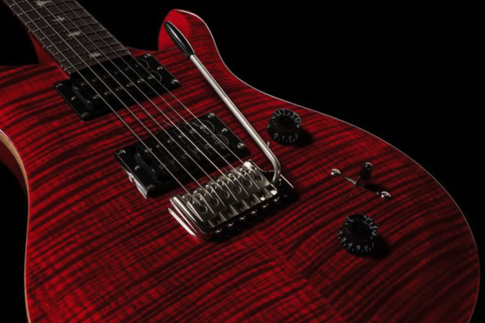 Prs Se Custom 24 Ltd 2h Trem Rw - Ruby Red - Guitare Électrique Double Cut - Variation 3