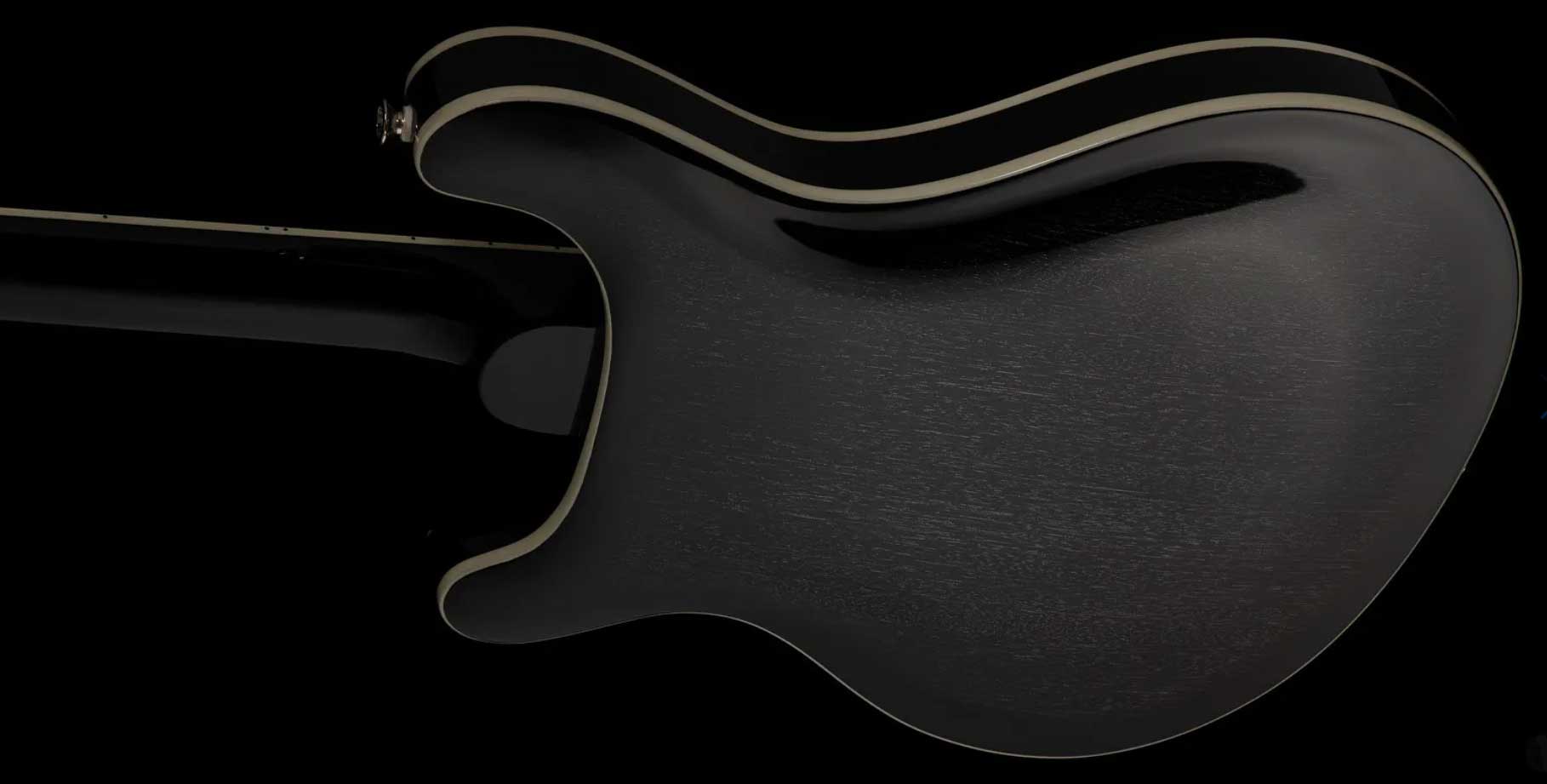 Prs Se Hollowbody Standard Piezo 2h Ht Eb - Dog Hair Smokeburst - Guitare Électrique 1/2 Caisse - Variation 3