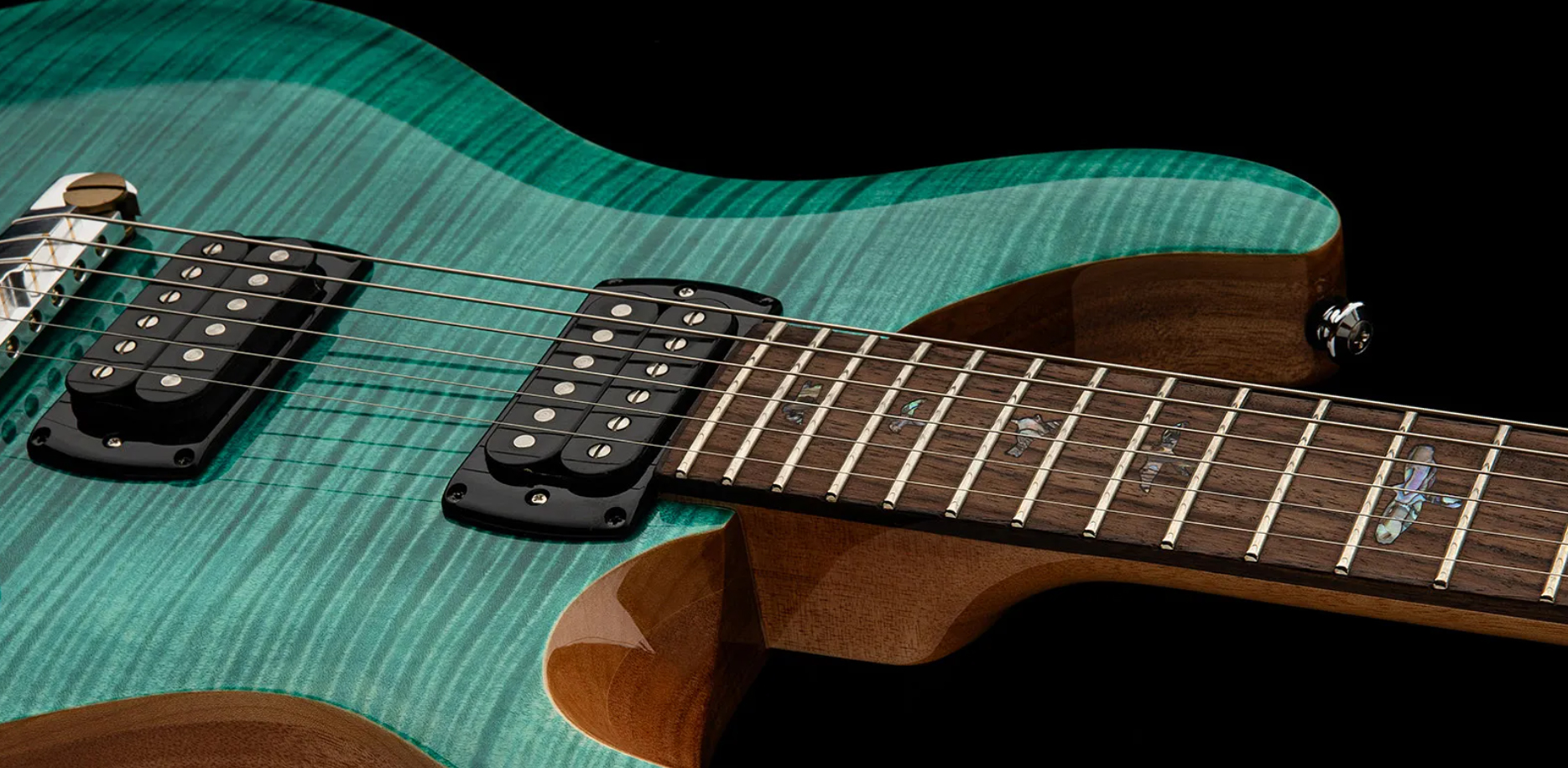 Prs Se Paul's Guitar 2h Ht Rw - Turquoise - Guitare Électrique Double Cut - Variation 2