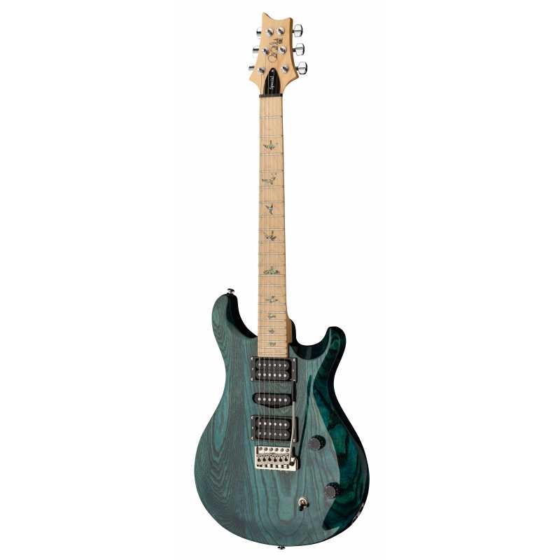 Prs Se Swamp Ash Special Hsh Trem Frene Mn - Iridescent Blue - Guitare Électrique Double Cut - Variation 2