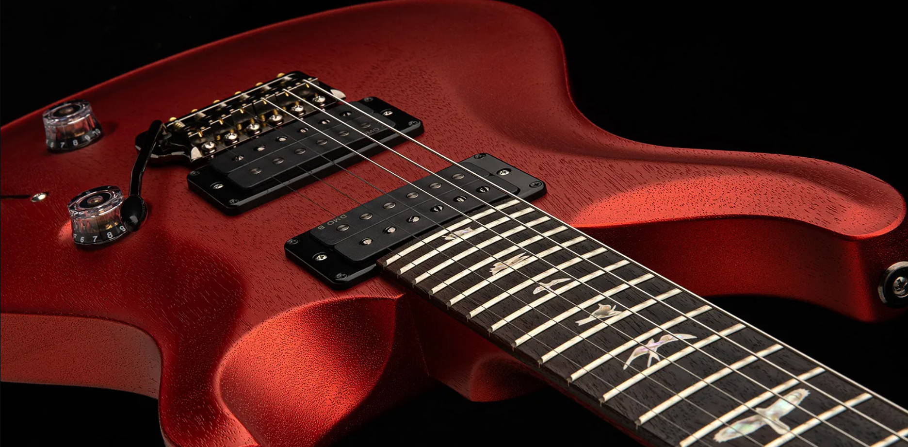 Prs Standard 24 Usa 2h Trem Rw - Satin Red Apple Metallic - Guitare Électrique Double Cut - Variation 2