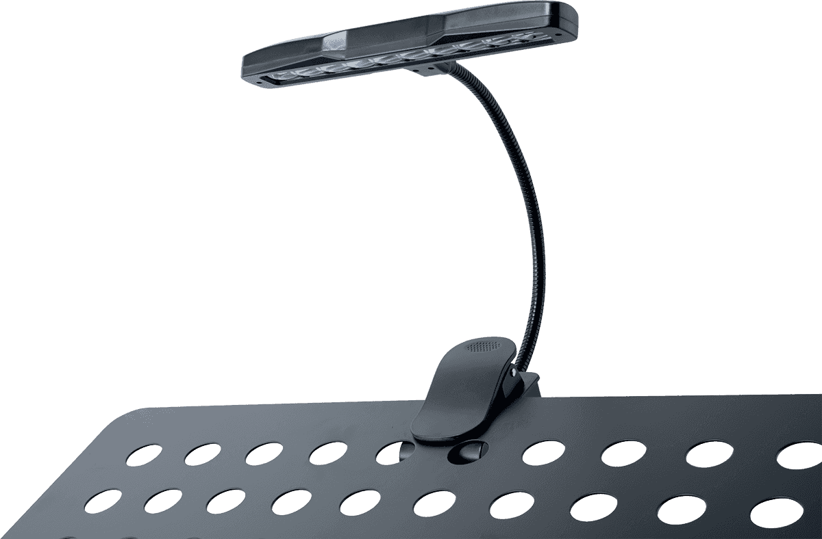 Quiklok Lampe 10 Led Pour Pupitre Avec Clamp - Noir - Pupitre - Variation 2