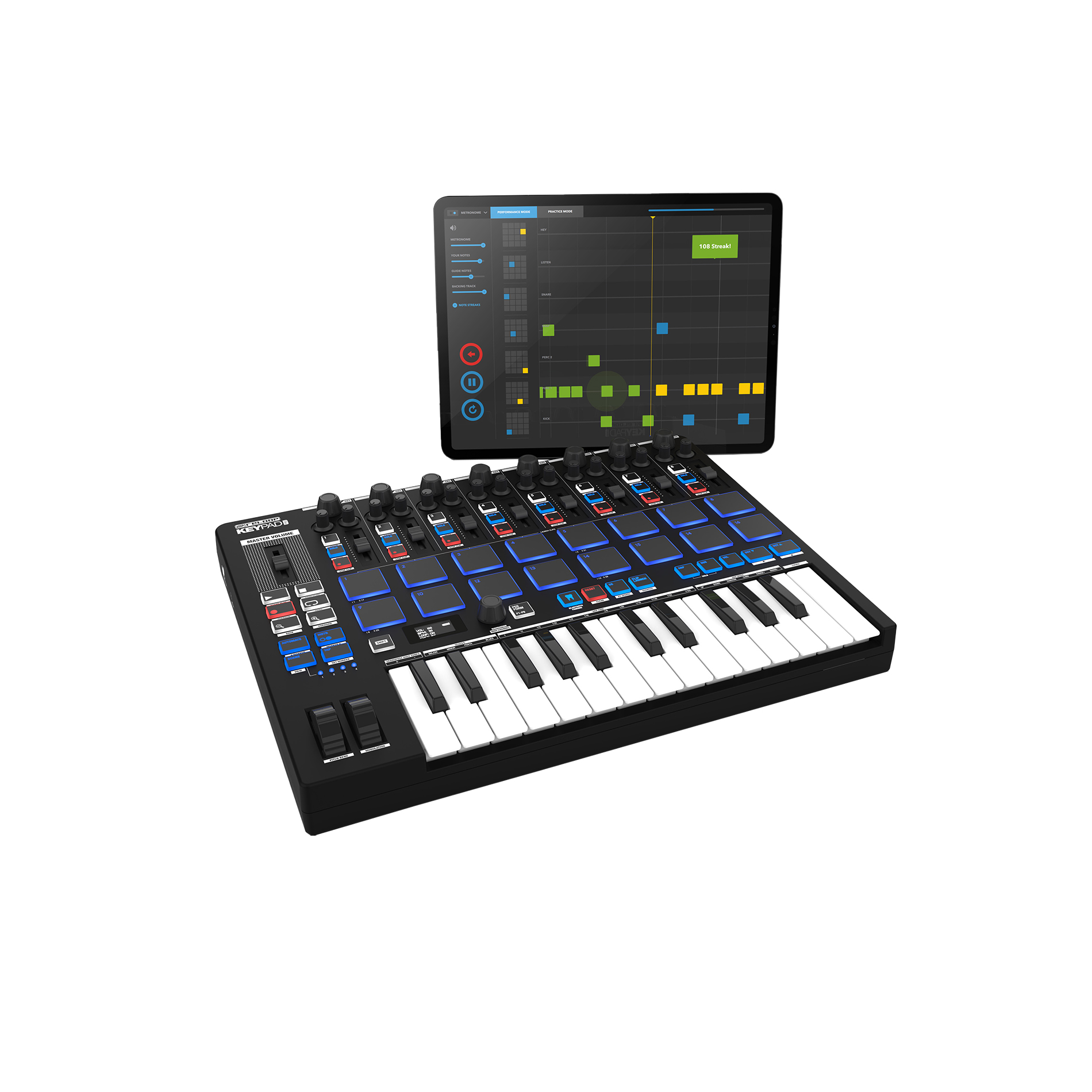 Reloop Keypad Pro - Clavier MaÎtre - Variation 4