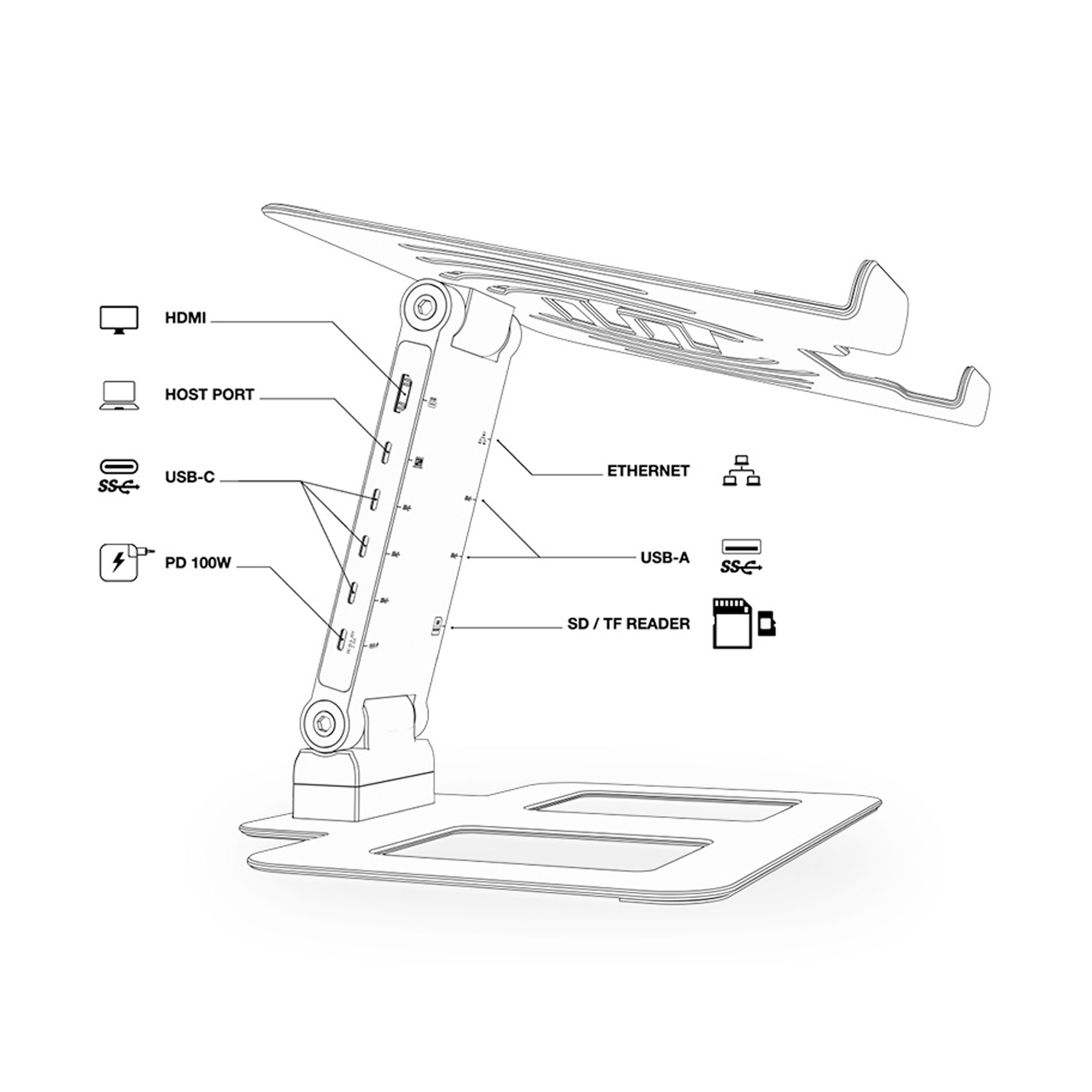 Reloop Stand Hub Pro - Stand & Support Dj - Variation 8