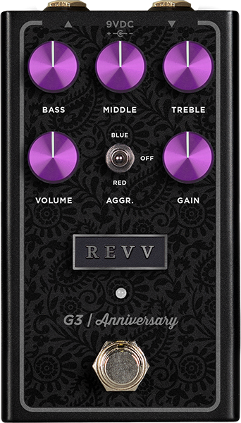 Revv G3 Anniversary - PÉdale Overdrive / Distortion / Fuzz - Main picture