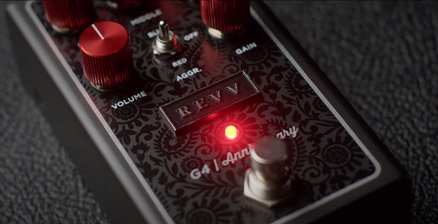 Revv G4 Anniversary Edition Distortion - PÉdale Overdrive / Distortion / Fuzz - Variation 2