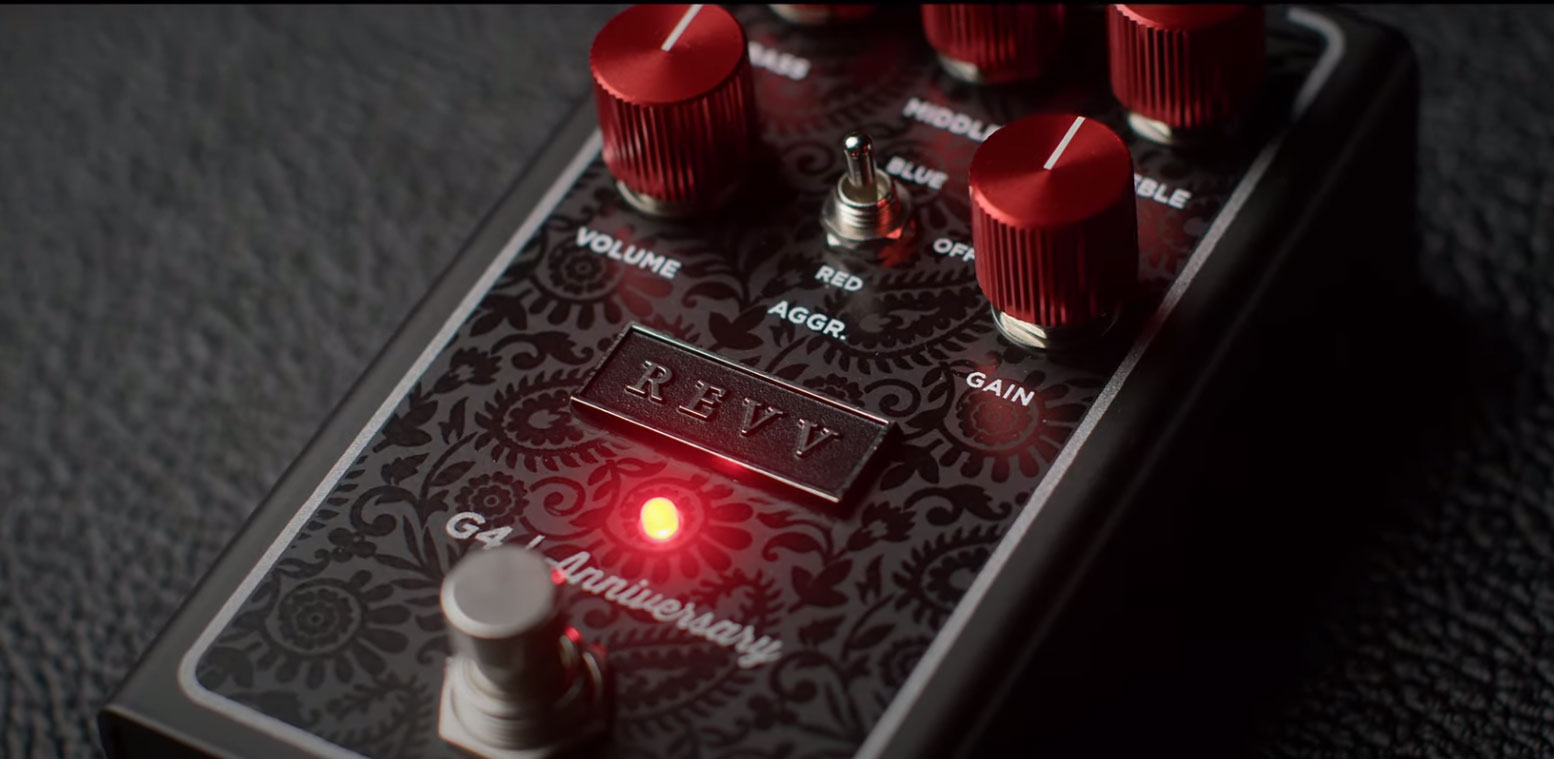 Revv G4 Anniversary Edition Distortion - PÉdale Overdrive / Distortion / Fuzz - Variation 3