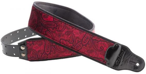 Righton Straps Courroie Velours Righton J-paisley Rouge - Sangle Courroie - Main picture