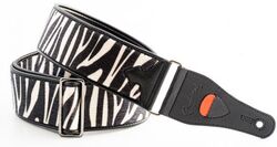 Sangle courroie Righton straps Courroie Vegan Zebra Blanc