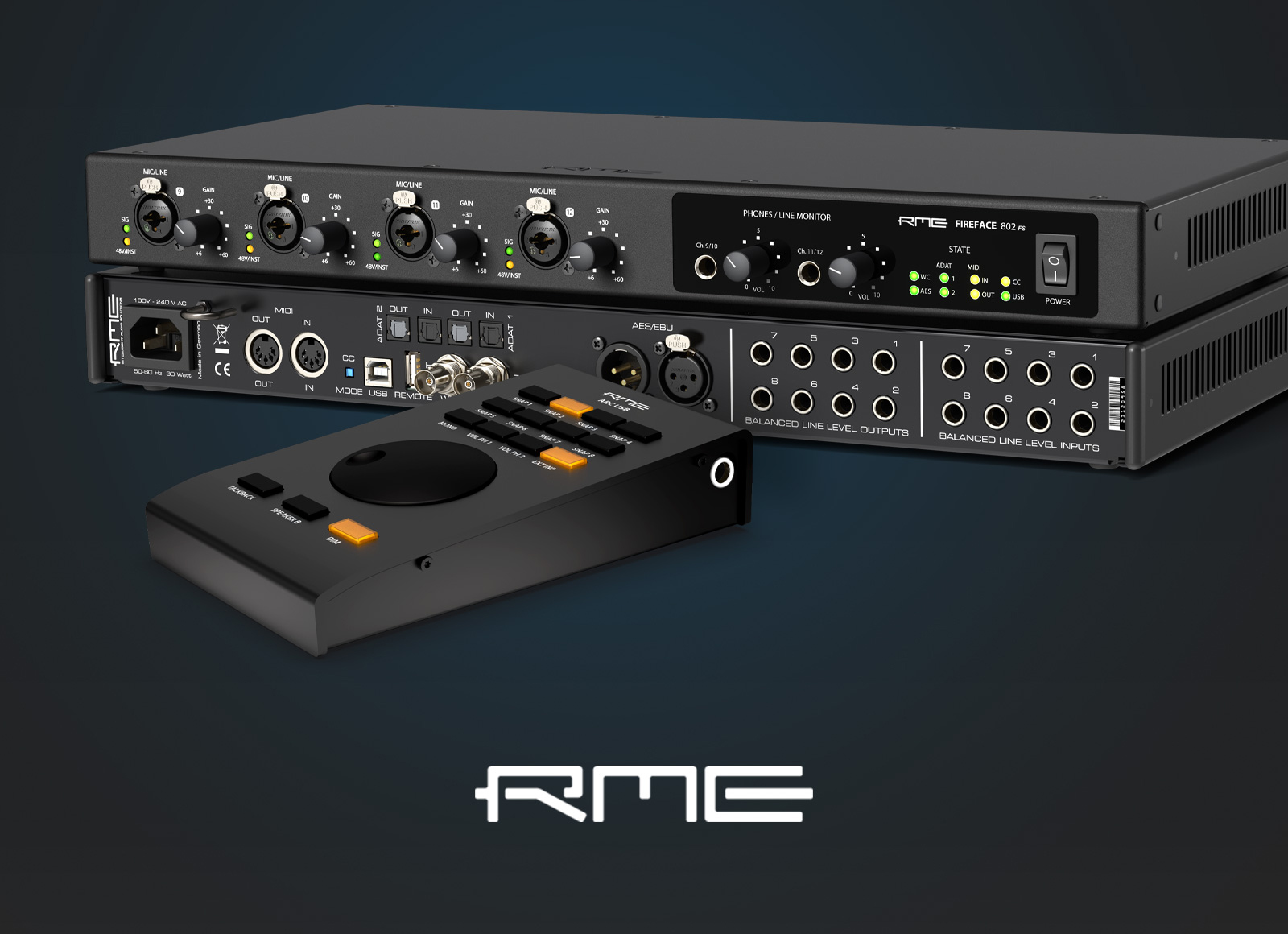 Rme Arc Usb - TÉlÉcommande Enregistreur - Variation 1