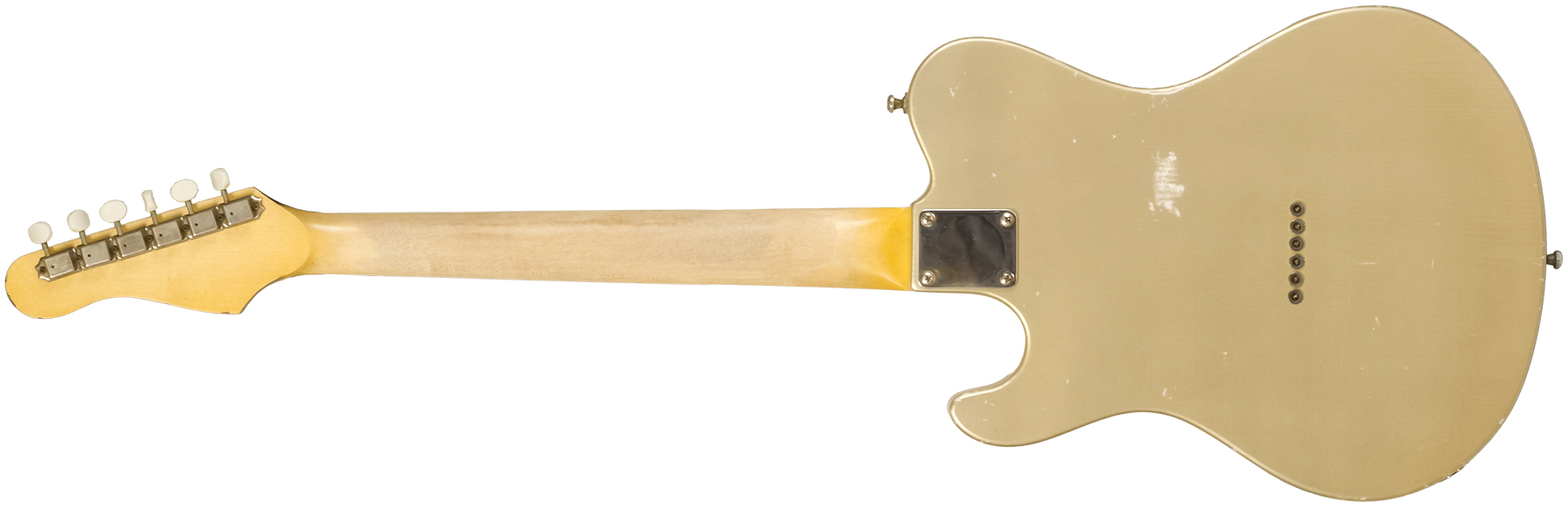 Roadrunner Federal Mod T Hs Ht Rw #23114 - Shoreline Gold Soft Distress - Guitare Électrique RÉtro Rock - Variation 1