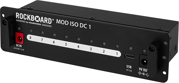 Rockboard Mod Iso Dc1 - Boitier D'alimentation 8 X 9v IsolÉes Pour Emplacement Module - Divers Accessoires & PiÈces Pour Effets - Main picture