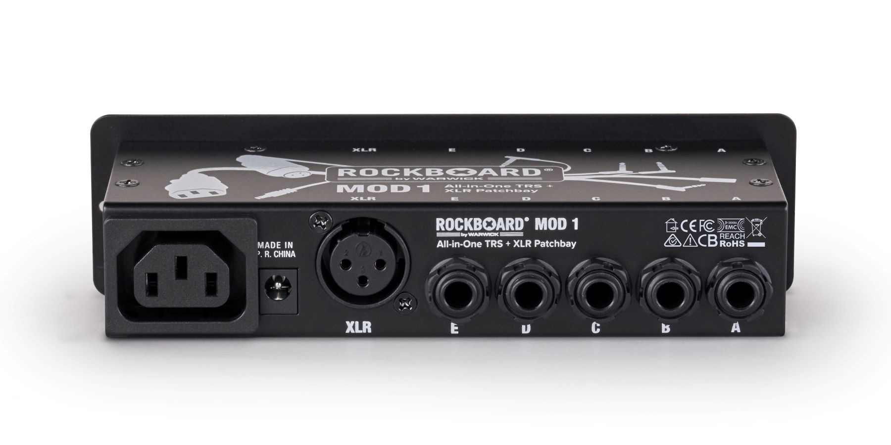 Rockboard Mod 1 - Patchbay Avec Ts/trs & Xlr - Divers Accessoires & PiÈces Pour Effets - Variation 7