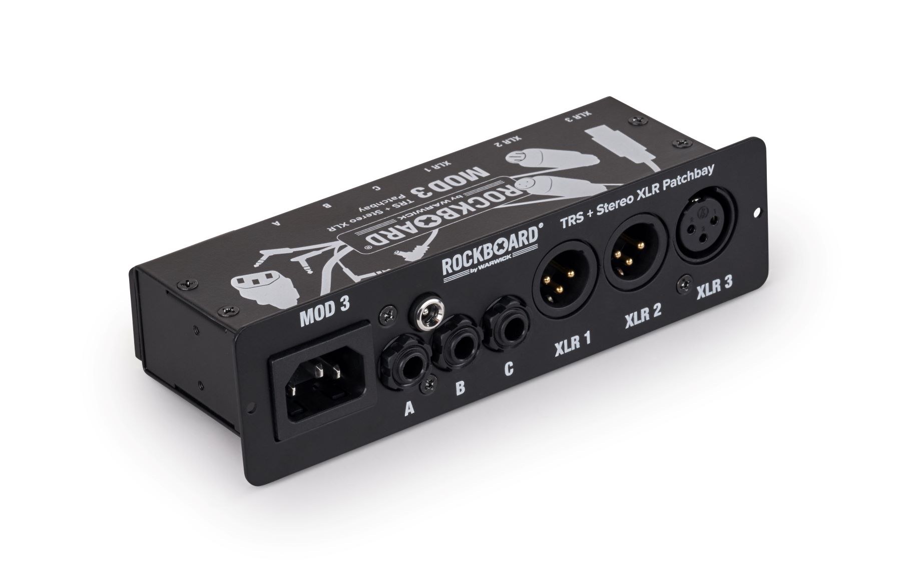 Rockboard Mod 3 - Patchbay Avec Xlr & Trs For Vocalists - Divers Accessoires & PiÈces Pour Effets - Variation 2