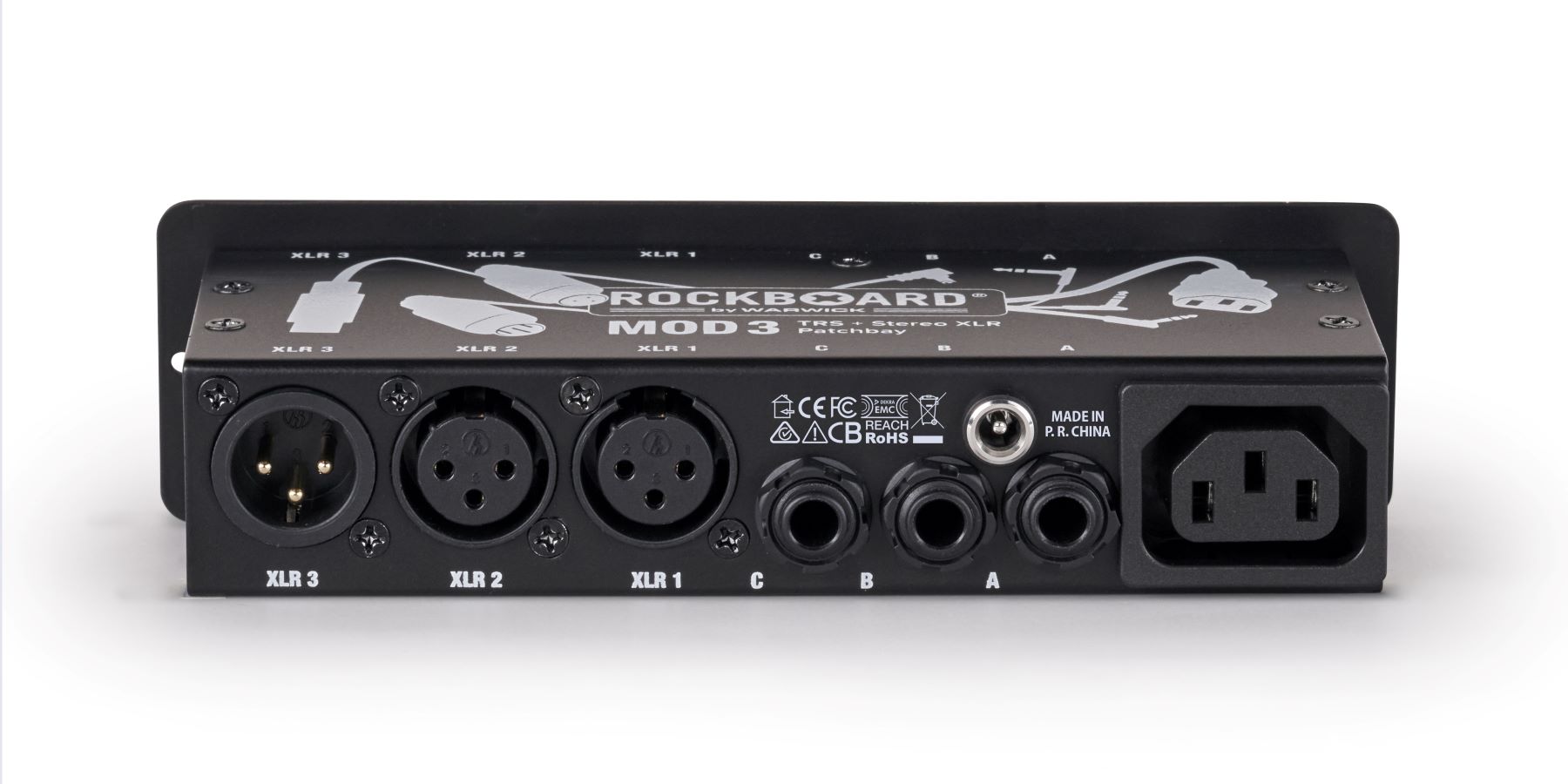 Rockboard Mod 3 - Patchbay Avec Xlr & Trs For Vocalists - Divers Accessoires & PiÈces Pour Effets - Variation 3