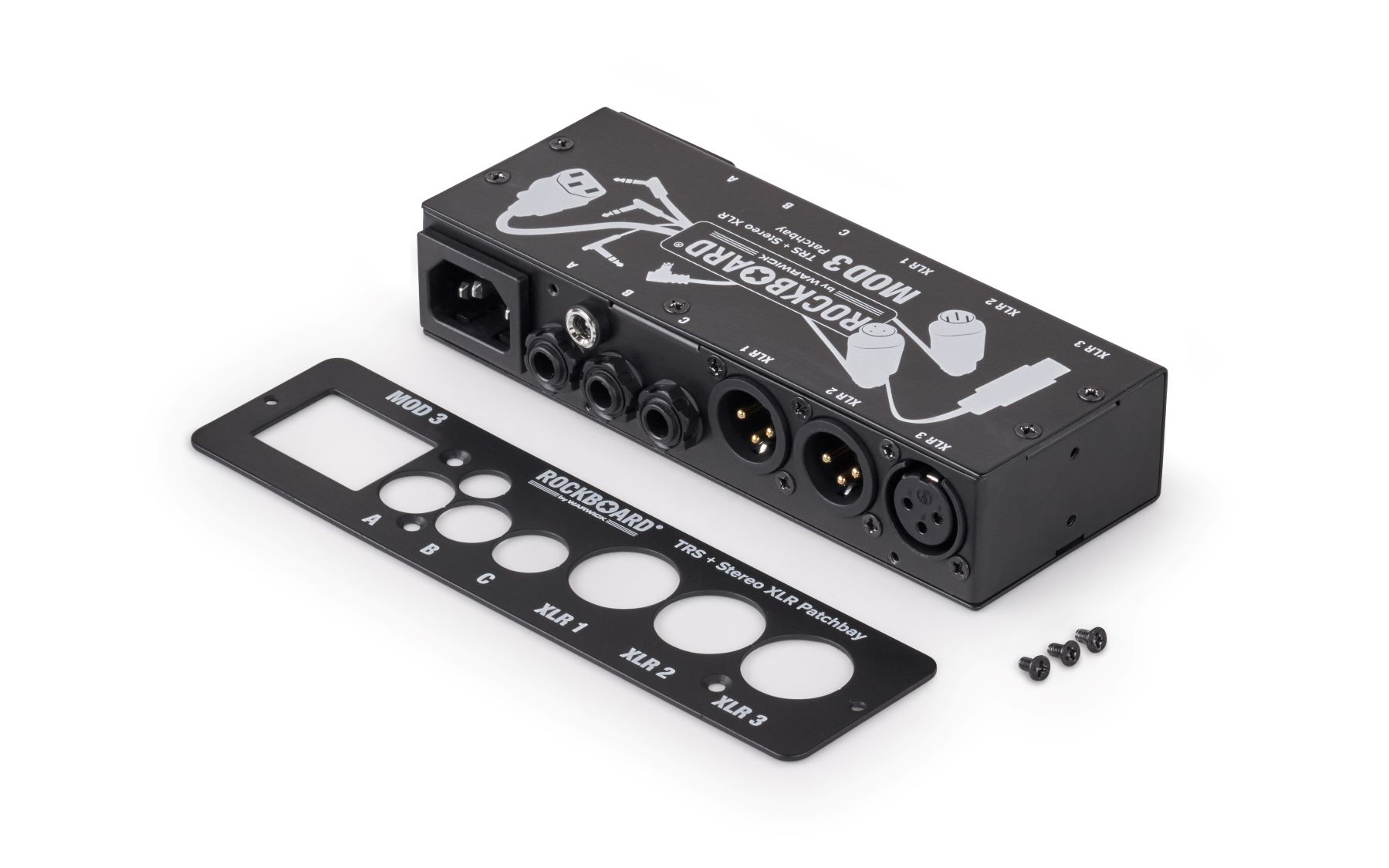 Rockboard Mod 3 - Patchbay Avec Xlr & Trs For Vocalists - Divers Accessoires & PiÈces Pour Effets - Variation 5