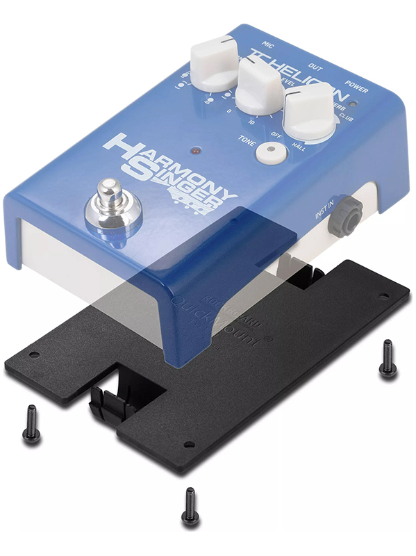 Rockboard Quickmount Type N Pour PÉdale Tc-helicon Harmony Singer 2, Duplicator, Mic Mechanic 2 - Divers Accessoires & PiÈces Pour Effets - Variation 