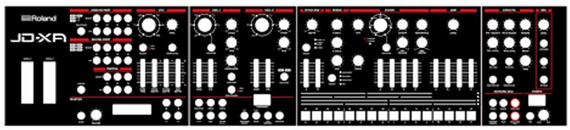 Roland Overlay Jd-xa - Accessoires Divers Claviers & Synthes - Main picture