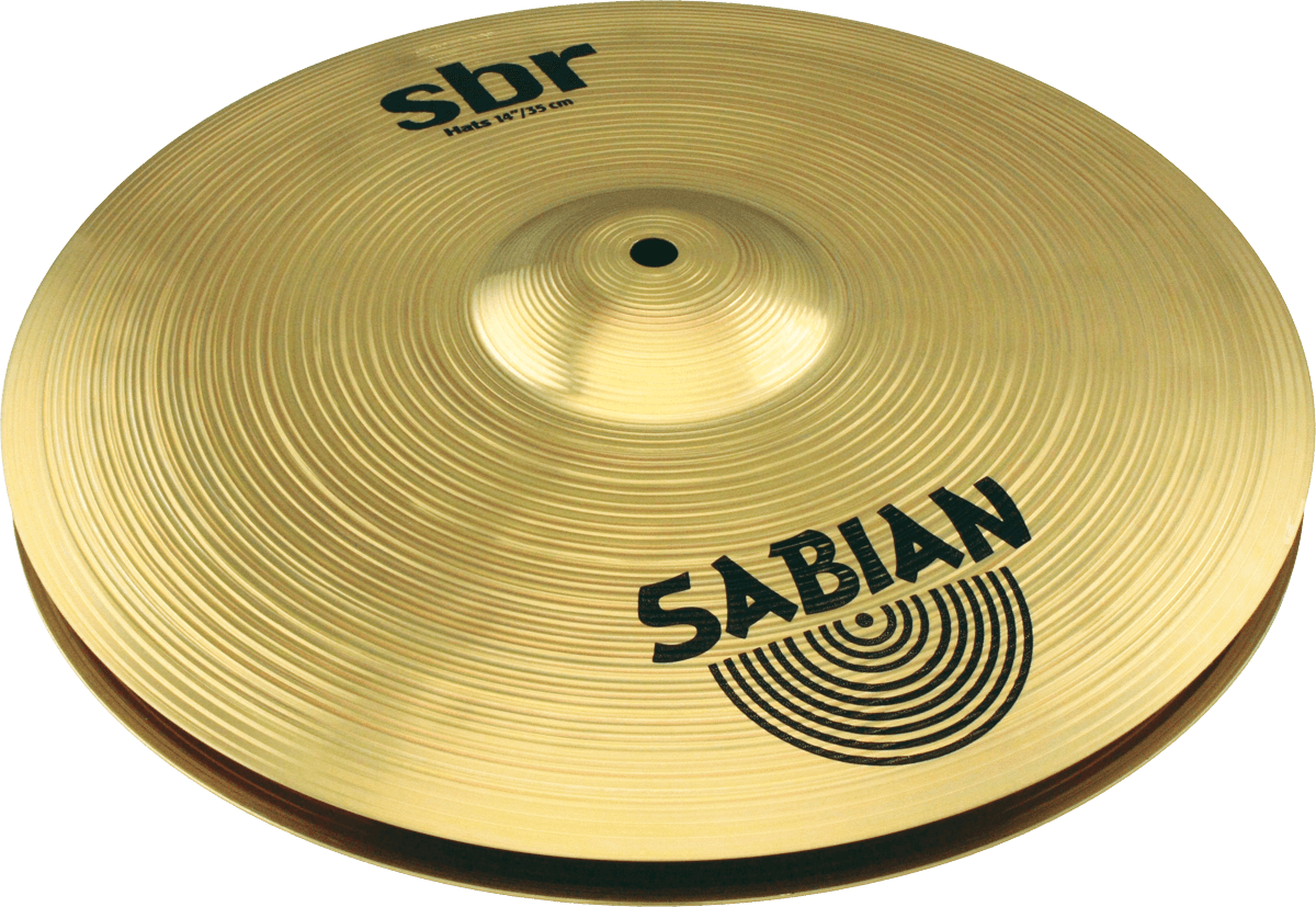  Cymbale  hi hat charleston Sabian SBR1402 Charleston 14 