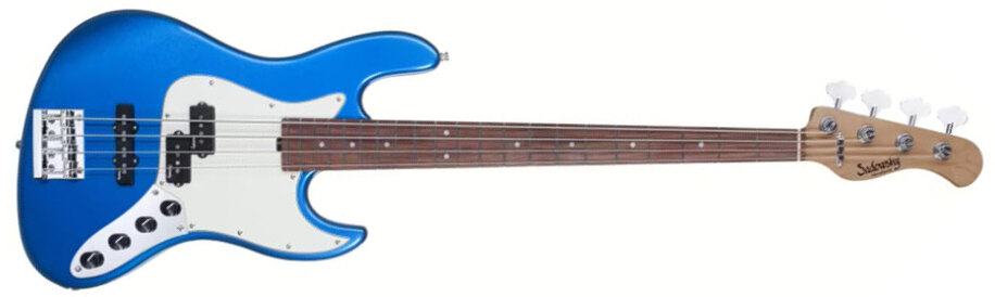 Sadowsky Hybrid Pj Bass 21 Fret 4c Metroexpress V2 Pf - Ice Blue Metallic - Basse Électrique Solid Body - Main picture