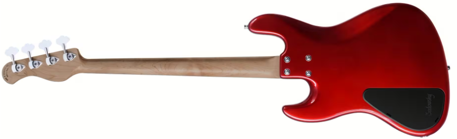 Sadowsky Hybrid Pj Bass 21 Fret 4c Metroexpress V2 Pf - Candy Apple Red - Basse Électrique Solid Body - Variation 1