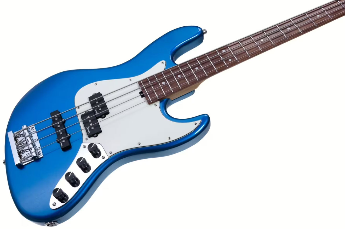 Sadowsky Hybrid Pj Bass 21 Fret 4c Metroexpress V2 Pf - Ice Blue Metallic - Basse Électrique Solid Body - Variation 2