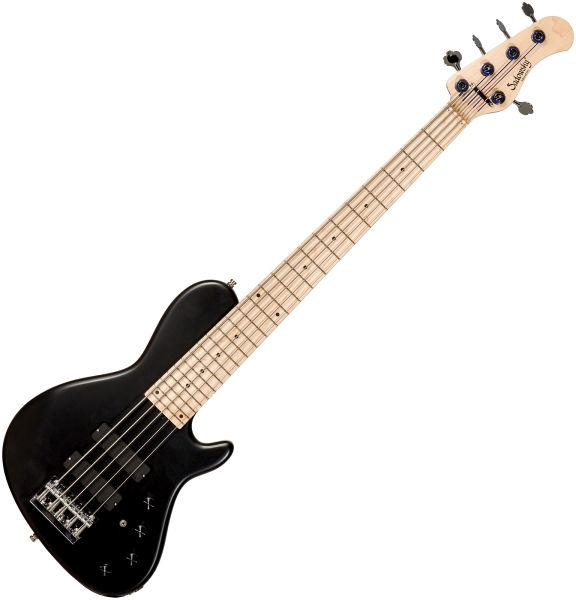 MetroLine 24-Fret Single Cut Bass Ash 5-String (Germany, MN 