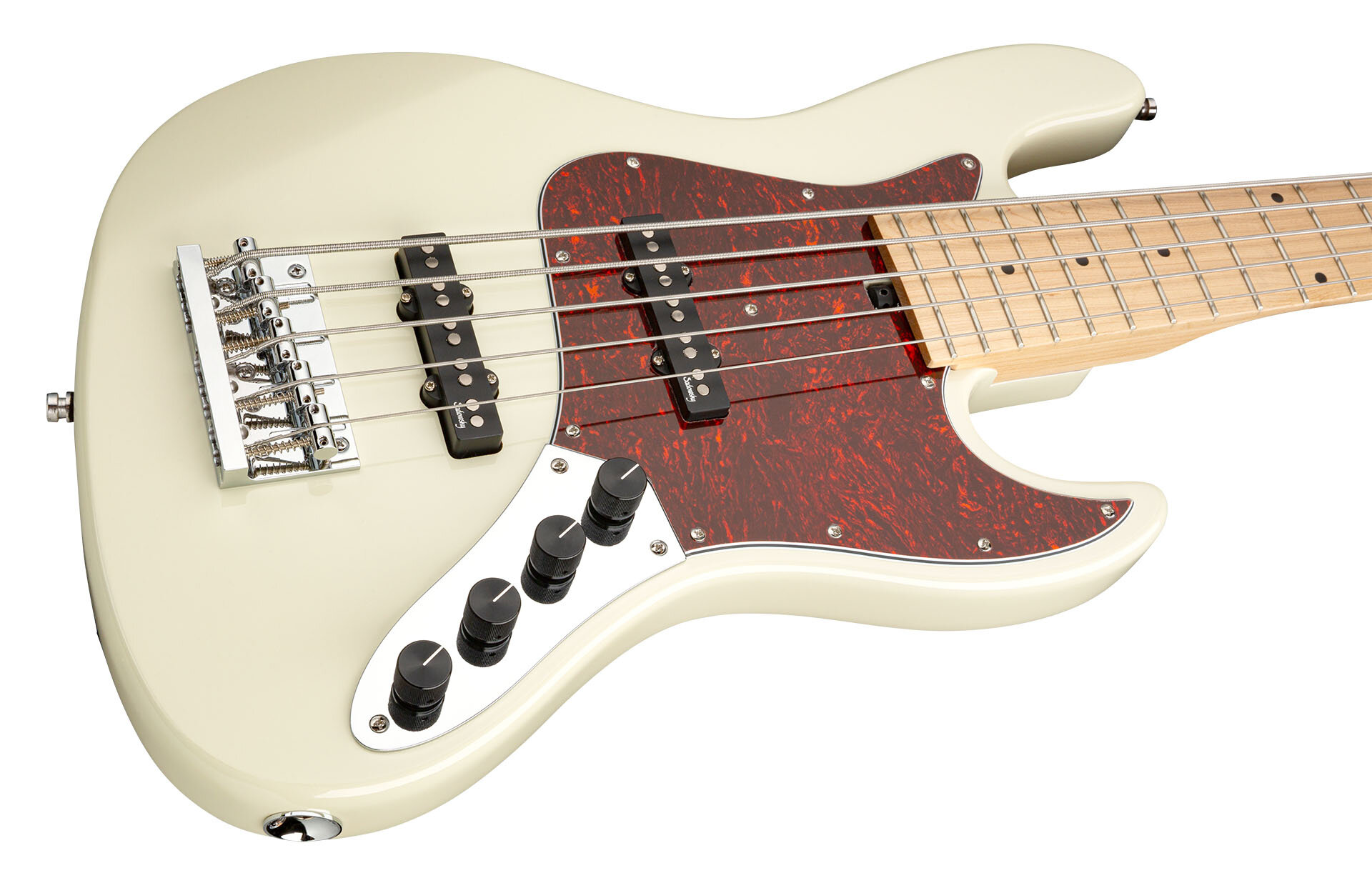 Sadowsky Vintage J/j Bass 21 Fret 5c Metroexpress Mn - Olympic White - Basse Électrique Solid Body - Variation 2