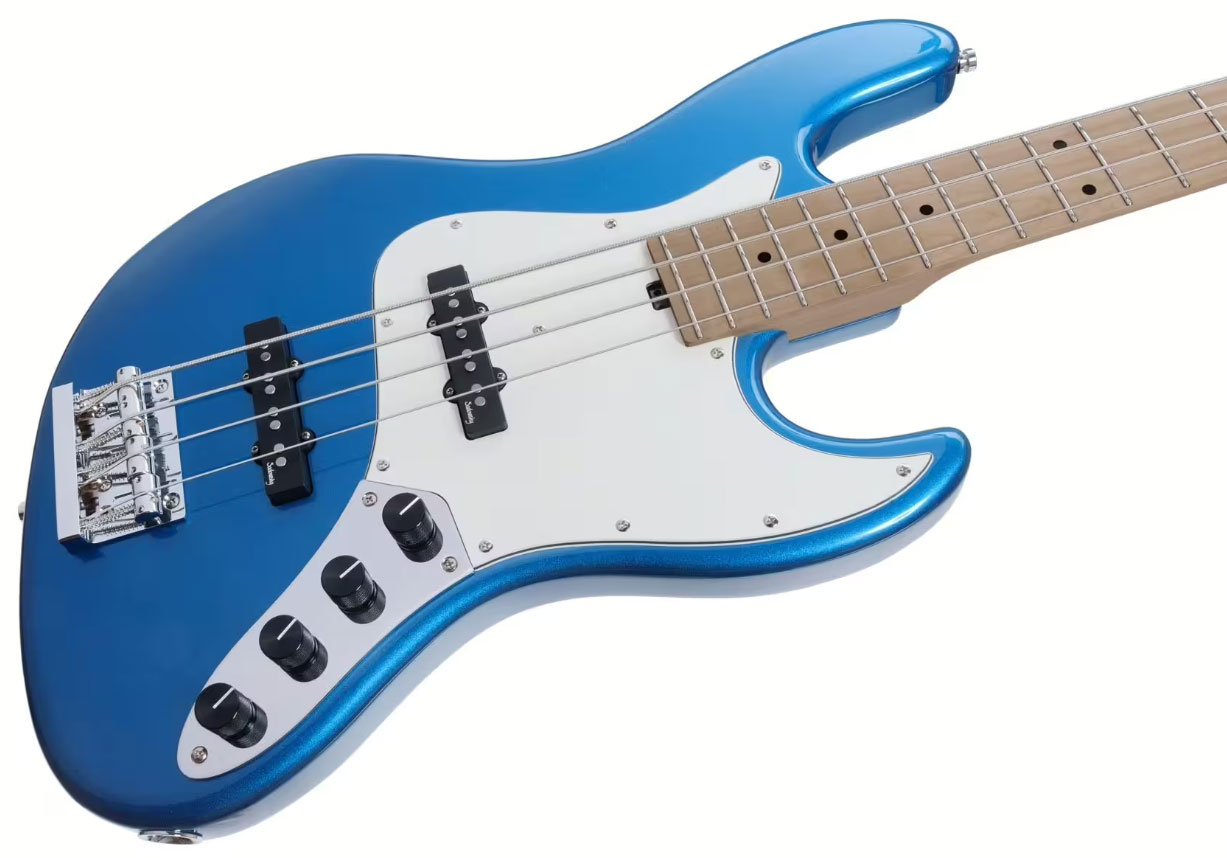 Sadowsky Vintage Jj Bass 21 Fret 4c Metroexpress V2 Mn - Ocean Blue Metallic - Basse Électrique Solid Body - Variation 2