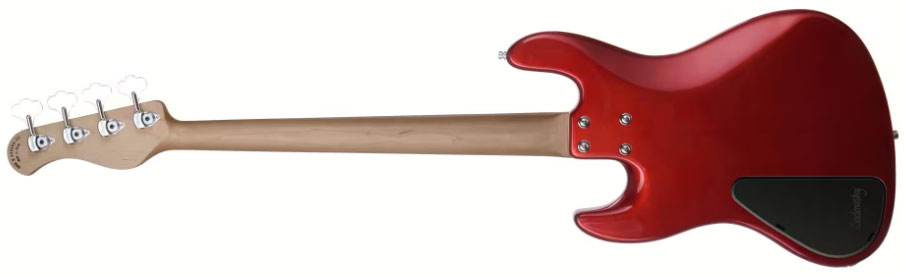 Sadowsky Vintage Jj Bass 21 Fret 4c Metroexpress V2 Pf - Candy Apple Red Metallic - Basse Électrique Solid Body - Variation 1