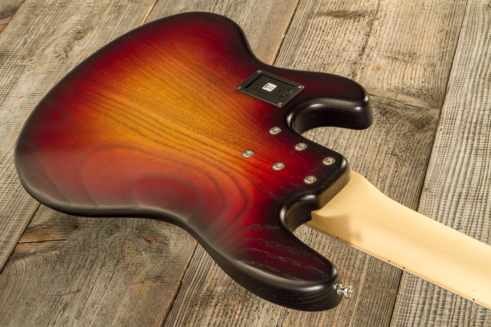 Sandberg California Tm5 Sl Superlight 5c All Active Mn - 3-tone Sunburst - Basse Électrique Solid Body - Variation 6