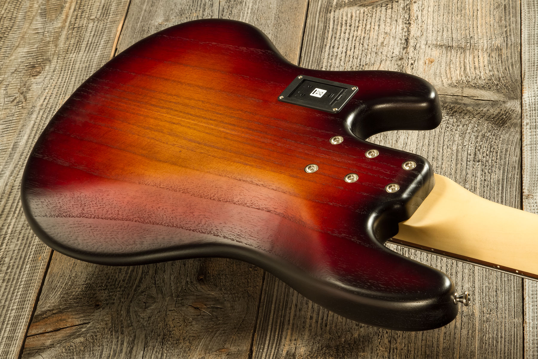 Sandberg California Tm5 Sl Superlight 5c All Active Pf #45195 - 3-tone Sunburst - Basse Électrique Solid Body - Variation 5