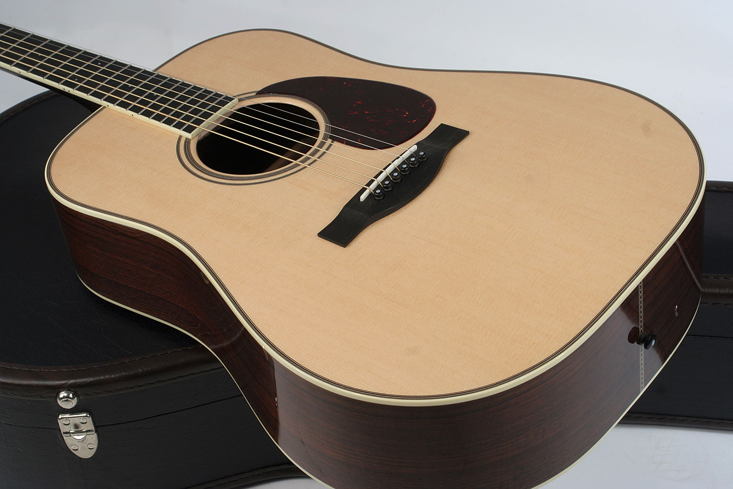 Santa Cruz D Model Dreadnought Epicea Palissandre #7197 - Natural - Guitare Folk - Variation 3