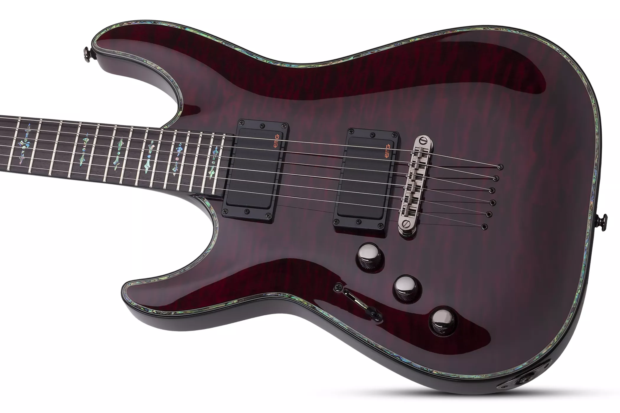 Guitare électrique gaucher Schecter Hellraiser C-1 LH Gaucher