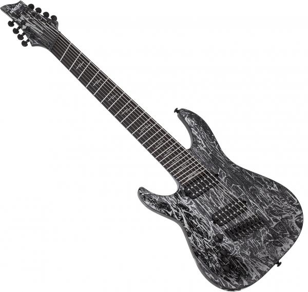 Left handed deals multiscale guitar