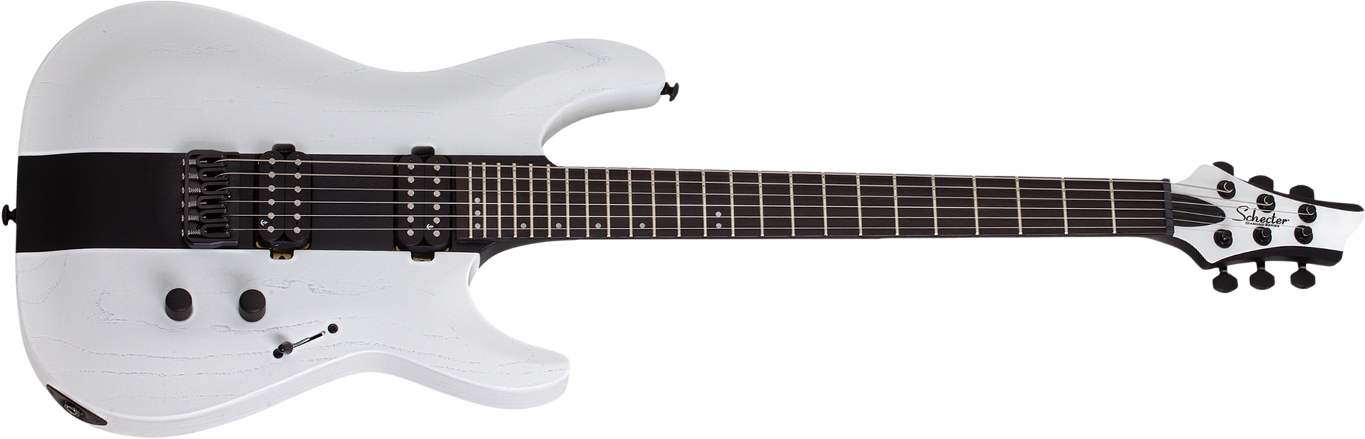 Schecter Rob Scallon C-1 Signature 2h Ht Eb - Contrast - Guitare Électrique Forme Str - Main picture