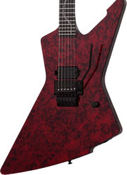 Guitare électrique signature Schecter Patrick Kennison E-1 FR Apocrypha - RED REIGN