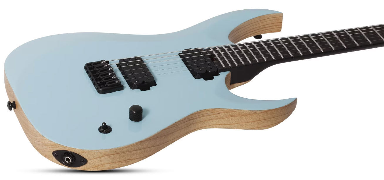 Schecter John Browne Tao-6 Signature 2h Ht Eb - Azure - Guitare Électrique MÉtal - Variation 1