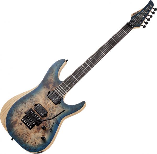 Schecter Reaper-6 FR - satin sky burst Str shape electric guitar